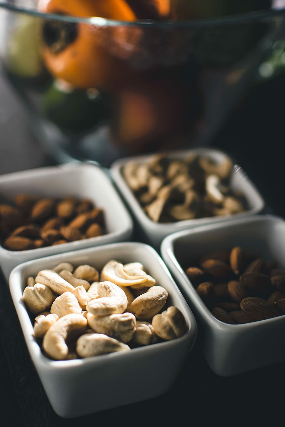 nuts with fruit, Nuts, fruit, cashew, close up, healthy, food, no People, selective Focus, close-up