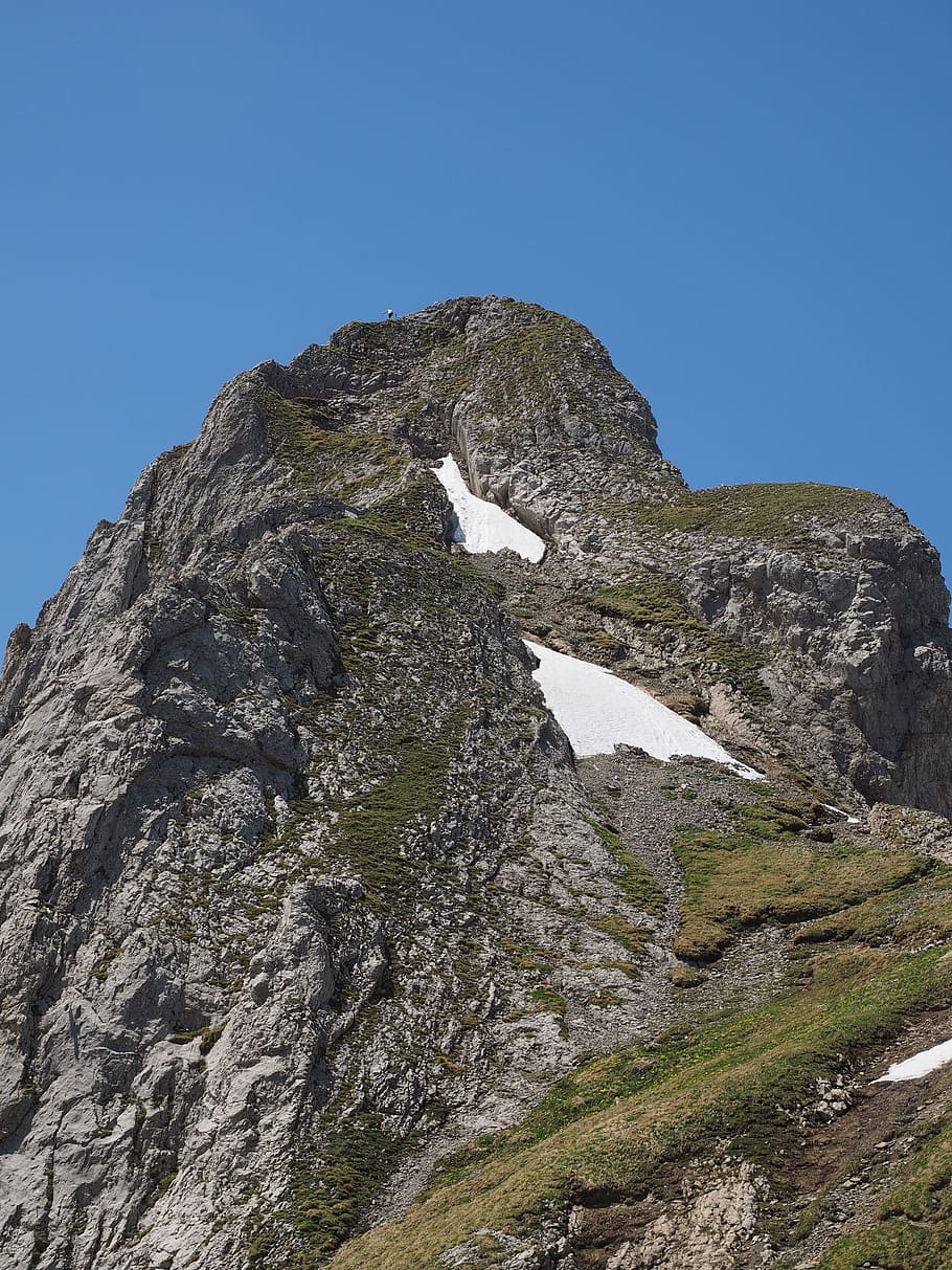 Lenses, Ridge, Tightrope Walk, lenses ridge, steep, exposed, mountain peak, climbing, säntis region, nature