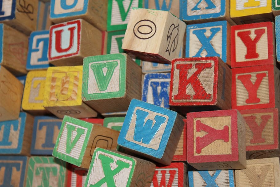 toy, blocks, wooden blocks, toy blocks, letters, child, multi colored, toy block, indoors, text