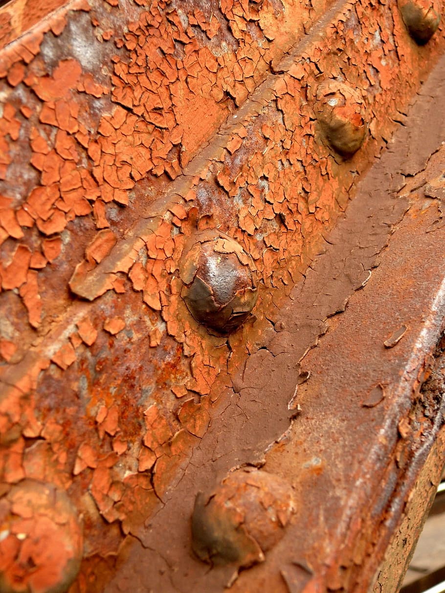 Rust, Oxidation, Screw, Construction, metal, texture, old, iron, grunge, surface