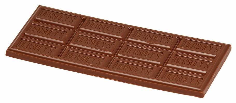 hershey's chocolate bar, Chocolate Bar, Chocolate, Milk, Sweet, chocolate, milk, candy, delicious, brown, snack