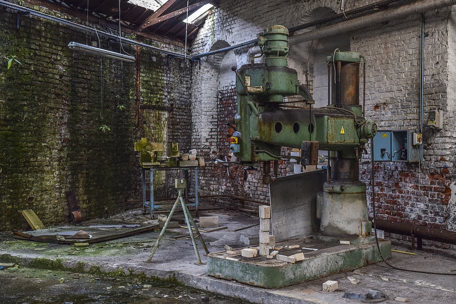 lost places, factory, industry, pfor, hall, factory building, abandoned, atmosphere, industrial plant, old