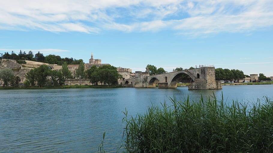 pont saint bénézet, pont d'avignon, rhône, avignon, ruin, arch bridge, historic preservation, bridge of avignon, sur le pont d'avignon, provence