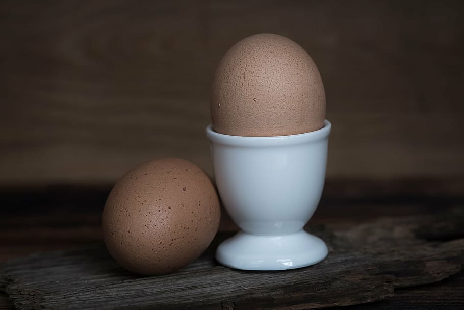 white, ceramic, egg rack, egg, hen's egg, food, nutrition, brown eggs, eggshell, oval