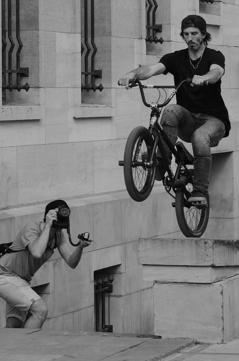 Bicycle, Bmx, Sports, Spectacular, Man, sports, spectacular, people, stunt, photographer, withdrawal