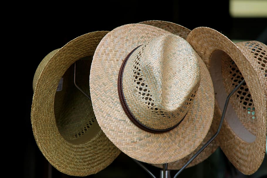brown, straw fedora hats, Hats, Hatstand, Parcel Shelf, strohüte, sun hat, sun protection, headwear, hat shop