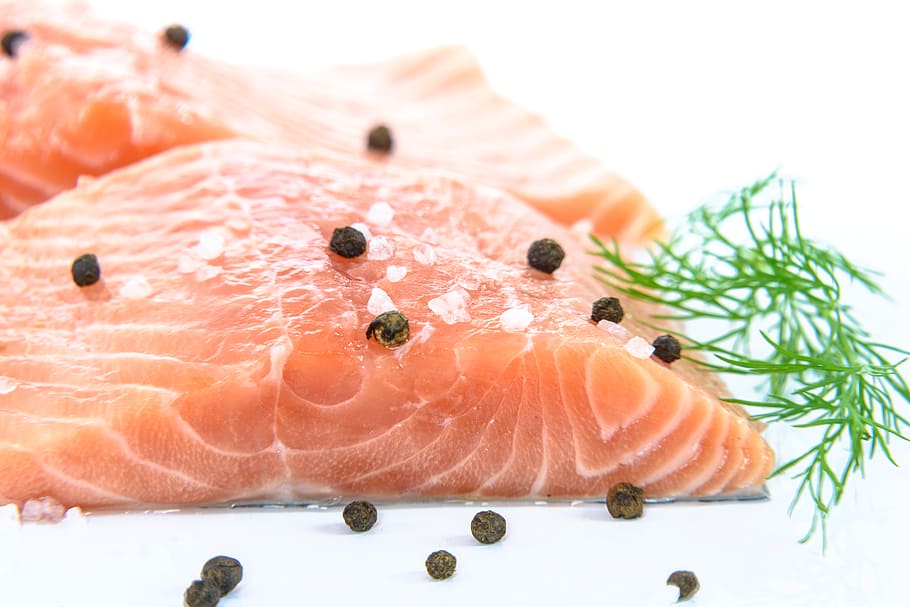 ikan, daging, makanan, pedas, masak, dapur, resep, makanan dan minuman, makanan laut, makan sehat