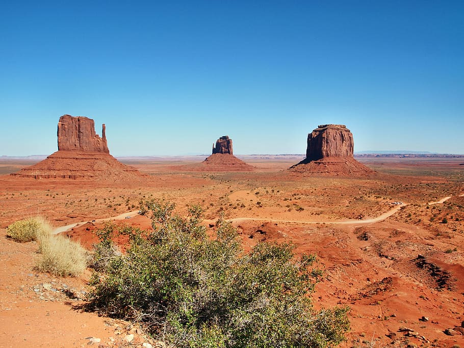 Arizona, Utah, paisaje, montaña, desierto, Estados Unidos, Monument Valley, Monument Valley Tribal Park, Navajo, Butte - Rocky Outcrop