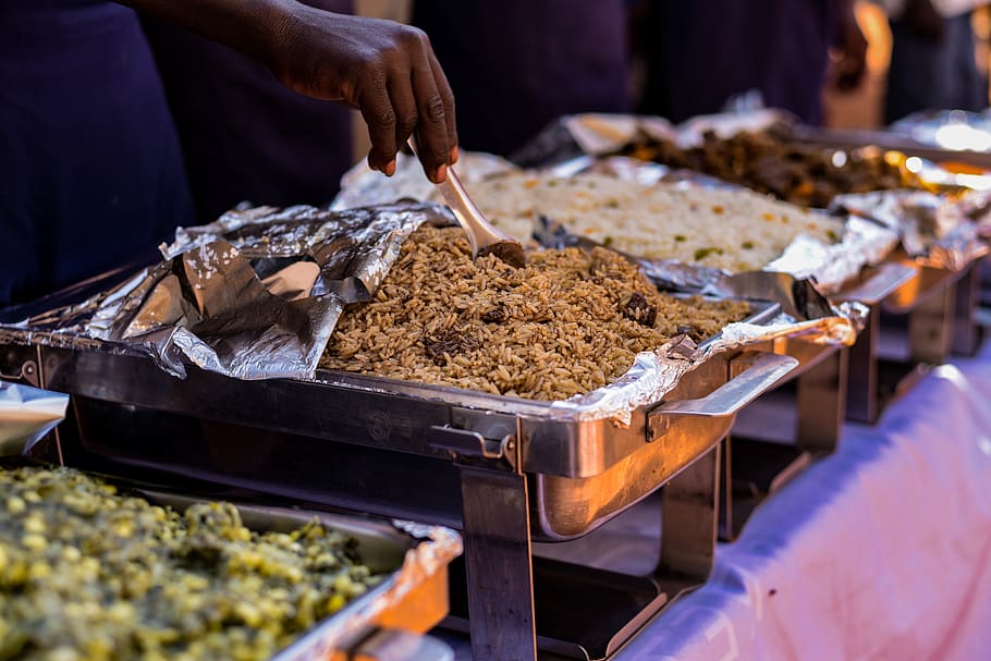 food, catering, africa, food and drink, freshness, human hand, hand, market, market stall, selective focus