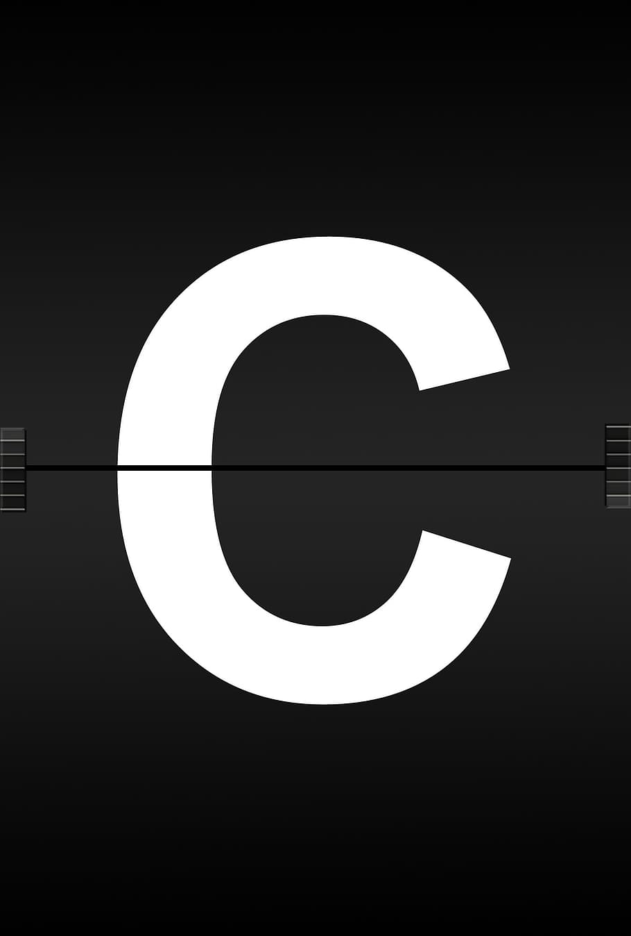 c logo, letters, abc, alphabet, journal font, airport, scoreboard, ad, railway station, board