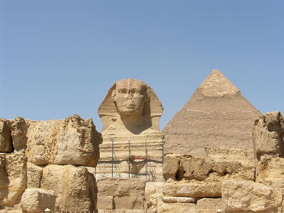 egypt, travel, motive, pyramid, sphinx, pharaoh, famous Place, history, giza, architecture