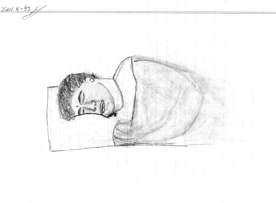 gambar tangan, pria tidur, menggambar, seni, gambar yg tak berarti, kreativitas, desain, gambar pensil, torgerson, kreatif
