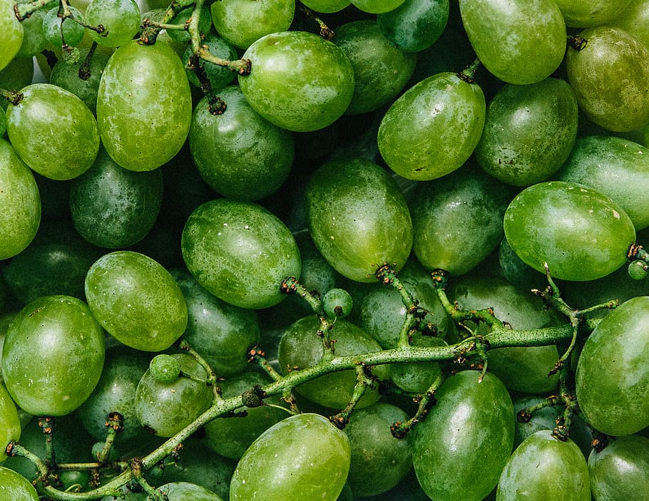 green, grapes, fruits, food, healthy, food and drink, healthy eating, green color, freshness, wellbeing