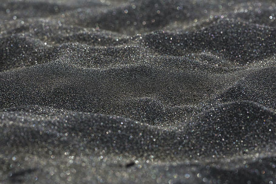 arena negra, macro, arena, negro, borrosa, desenfoque, enfoque, profundidad, detalle, playa