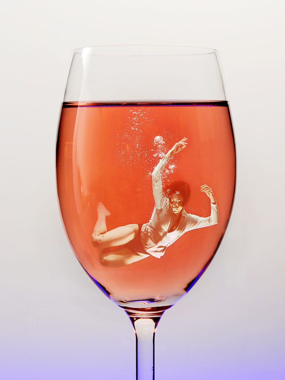 clear wine glass, drunk, alcohol, wine, woman, lady, girl, party, alcoholics, drink
