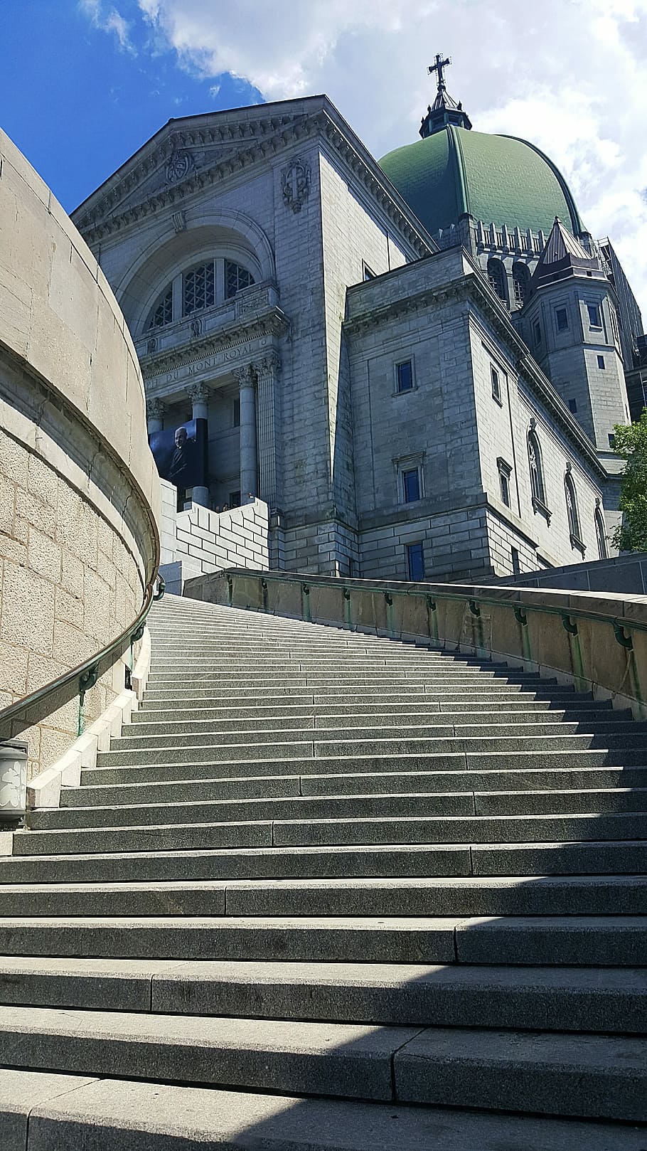 Montreal, St Joseph Church, Canada, church, religion, architecture, tourism, stairs, steps, staircase