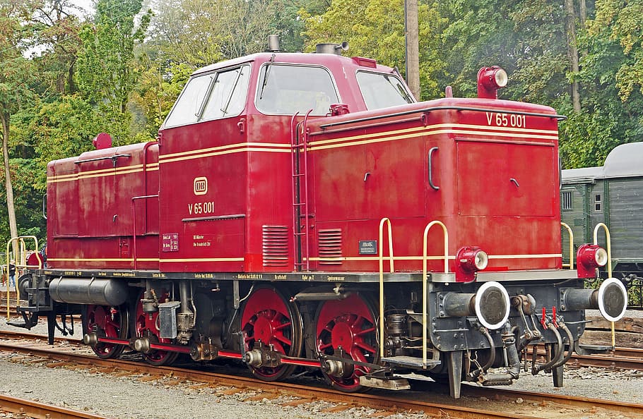 diesel locomotive, rarity, operational, osnabrück, railway enthusiasts, exhibition, piesberg, event, historically, nostalgia