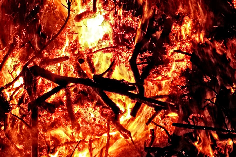 easter fire, fire, f, flame, easter, customs, blaze, heat - temperature, burning, night