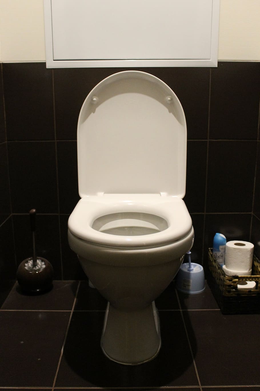 vaso sanitário branco, vaso sanitário, wc, banheiro, telha, higiene, dentro de casa, casa, sala doméstica, banheiro doméstico