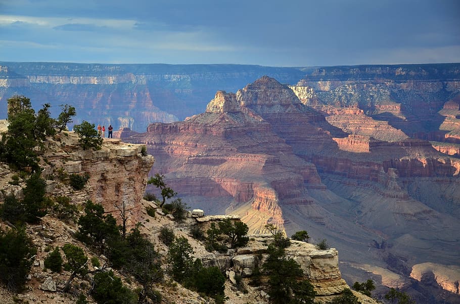 grand canyon photography, grand canyon, scenic, river, sunset, landscape, clouds, rock, erosion, geology