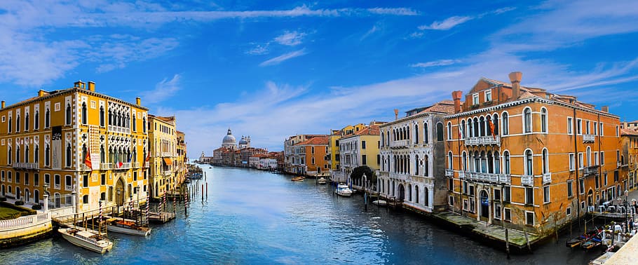 venice, italy, travel, architecture, tourism, venice, channel, water, city, building, boats
