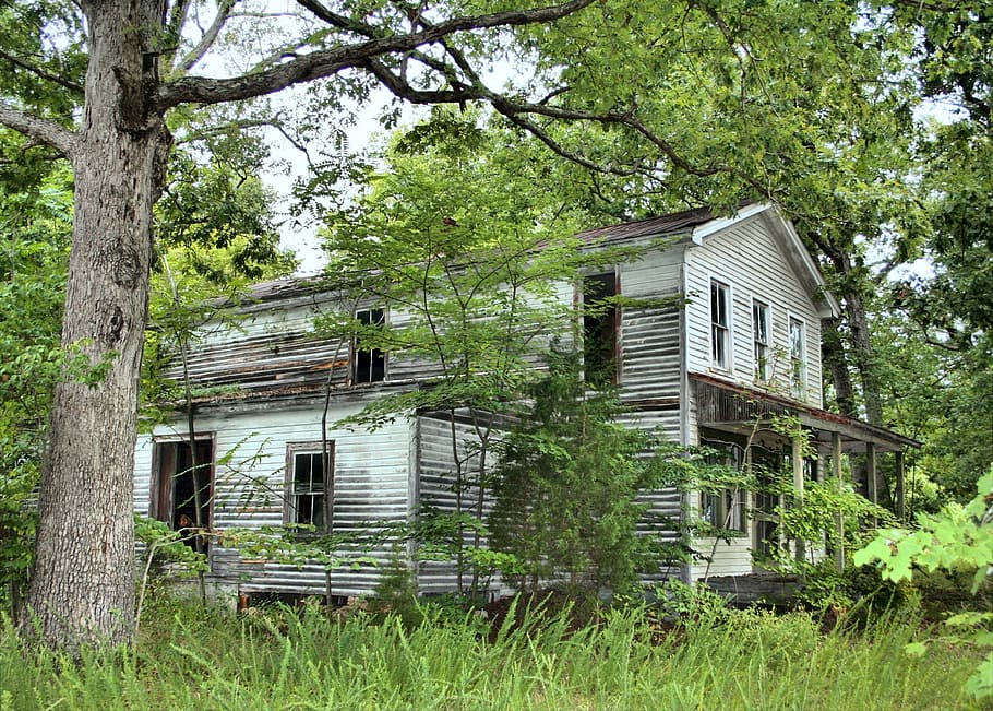 brown wood house, brown wood, wood house, old house, abandoned, neglected, vacant, architecture, aged, empty