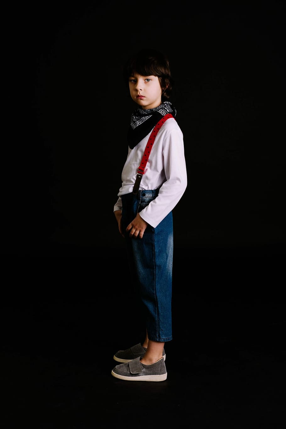 clothing, advertising, children model, in full growth, fashion, one, normal, portrait, man, teen