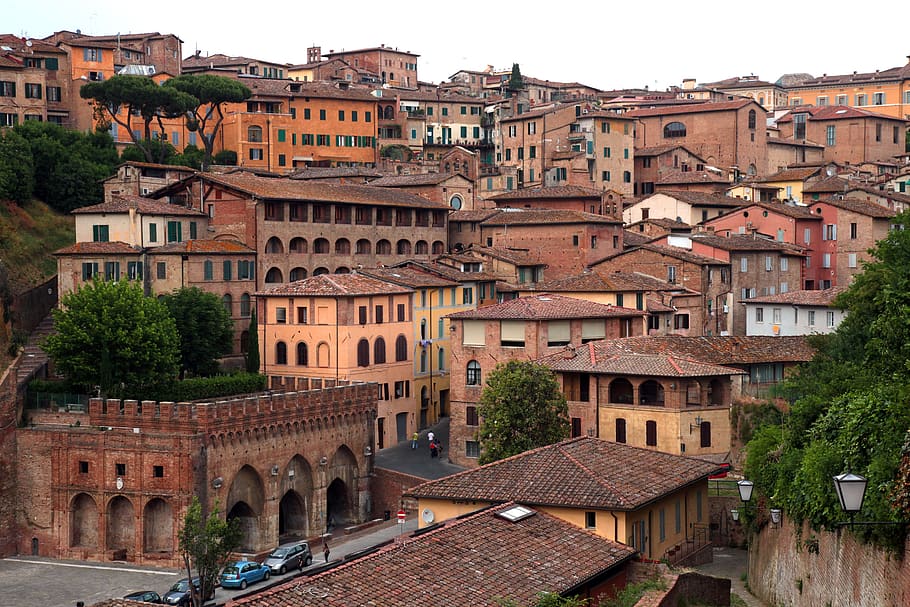 siena, tuscany, architecture, italy, europe, building exterior, built structure, city, building, residential district