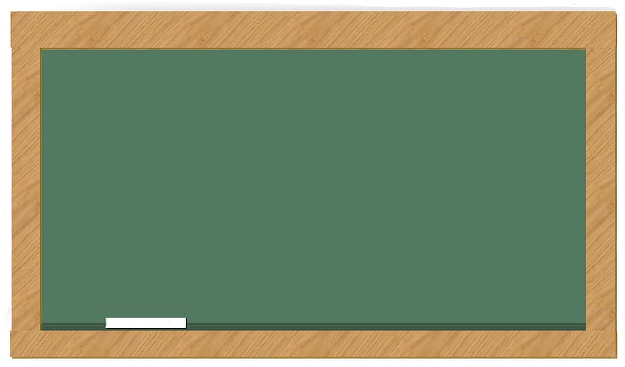 rectangular, green, board, brown, background, chalkboard, slate, blackboard, education, wood
