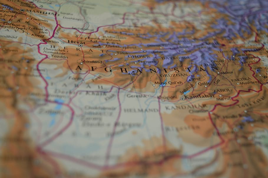 mapa de afganistán, mapa, afganistán, atlas, oriente medio, asia, geografía, viajes, país, cartografía