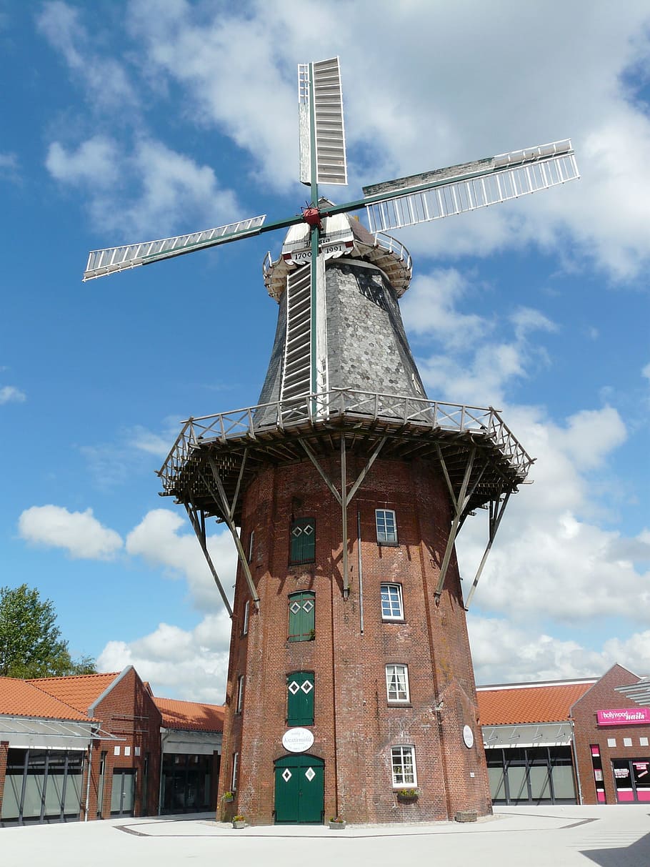 Mill, Windmill, Wing, Wind, Reel, wind reel, rotor, turn, energy, grind