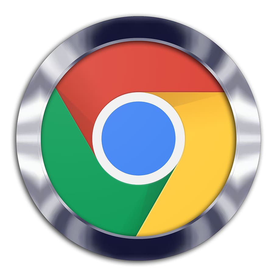 chrome, browser, internet, situs web, lingkaran, bentuk geometris, bentuk, simbol, Desain, biru