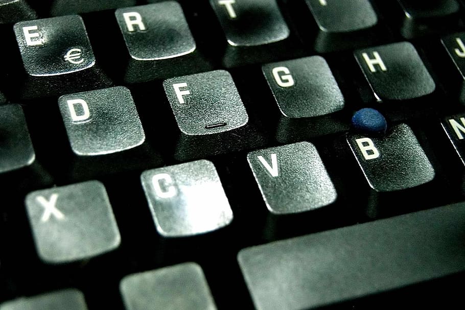 黒, コンピューターのキーボードのキー, コンピューターのキーボード, デスクトップコンピューター, コンピューター, ビジネス, ウェブ, インターネット, 機器, 技術