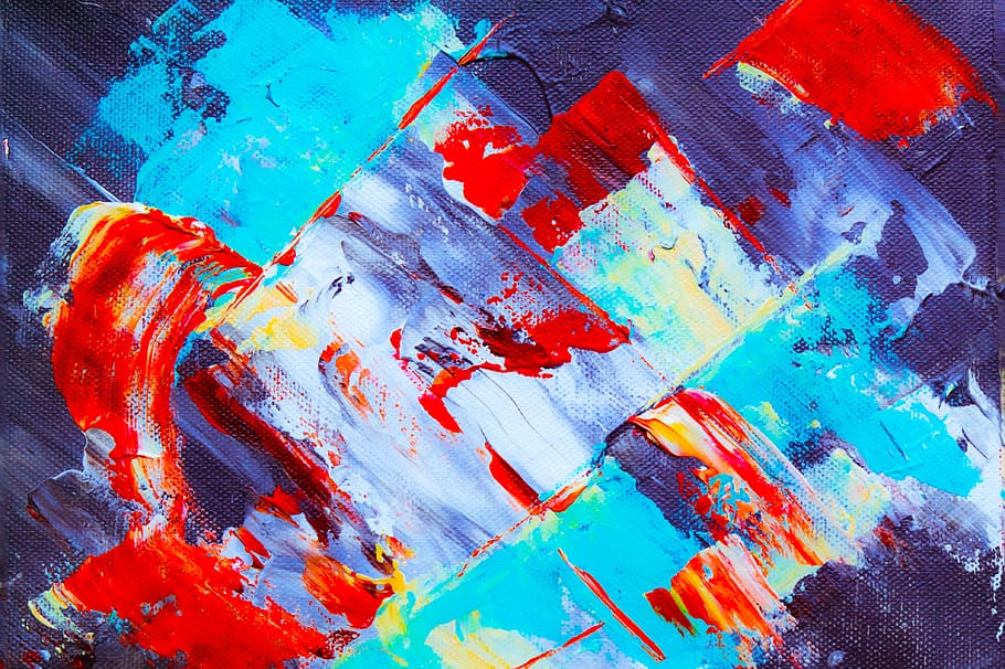 abstract, art, paint, canvas, close up, colorful, creative, design, artist, brush