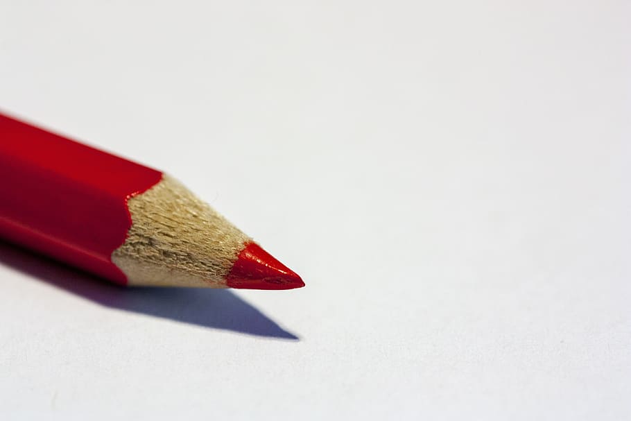 red colored pencil, red, colored pencil, pen, colour pencils, crayons, pens, wooden pegs, color, paint