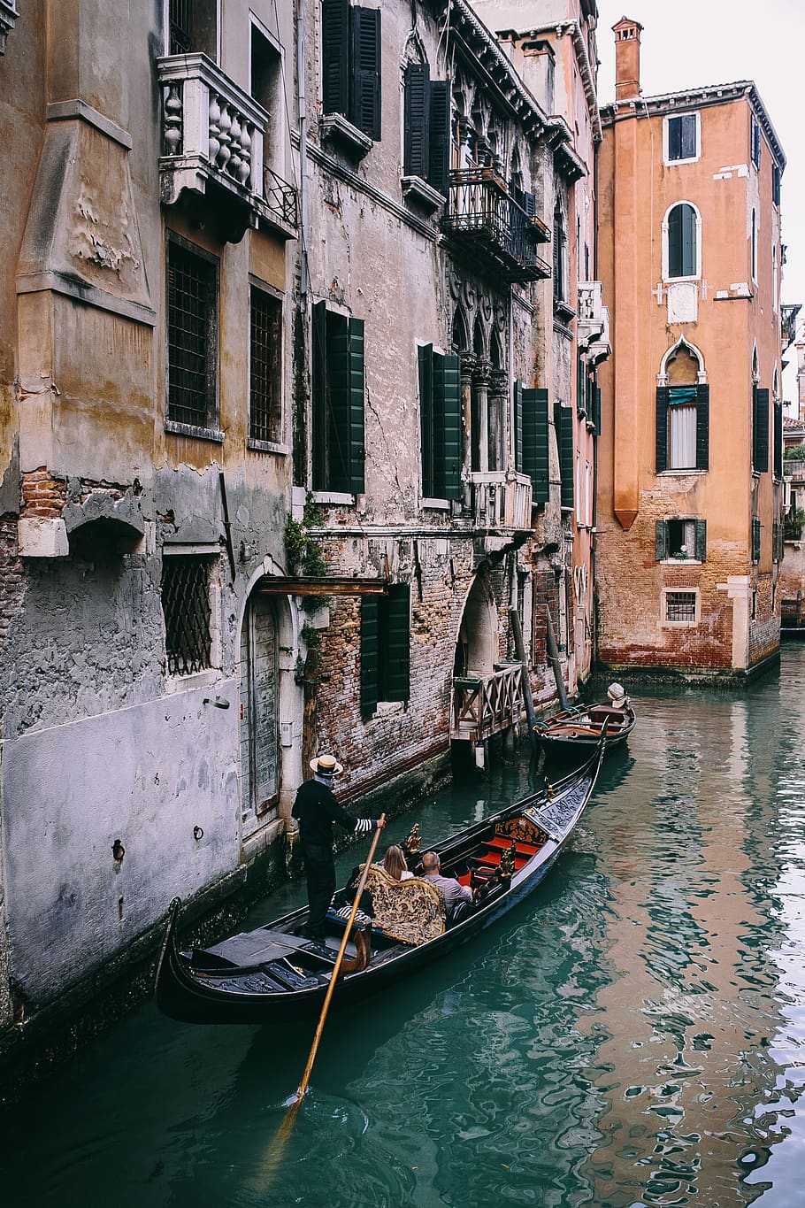 férias, arquitetura, edifícios, cidade velha, Europa, italiano, Itália, veneto, venezia, mediterrâneo