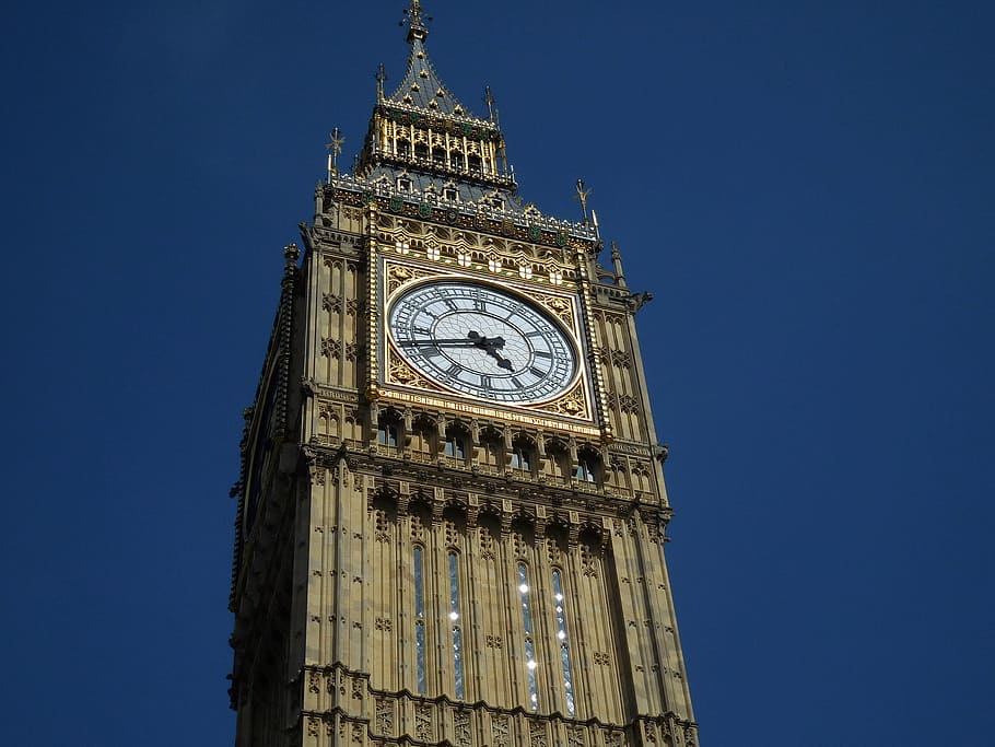 Big Ben, London, England, Clock, london, england, landmark, parliament, tourism, tower, uk