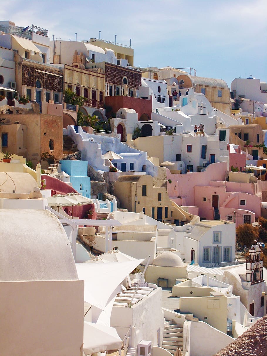 greece, mykonos, cyclades, holiday, island, travel, mediterranean, city, color, greek island