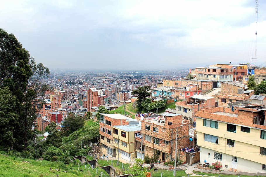 Bogotá, Chapinero, Paradise, architecture, building exterior, built structure, day, cityscape, residential district, building