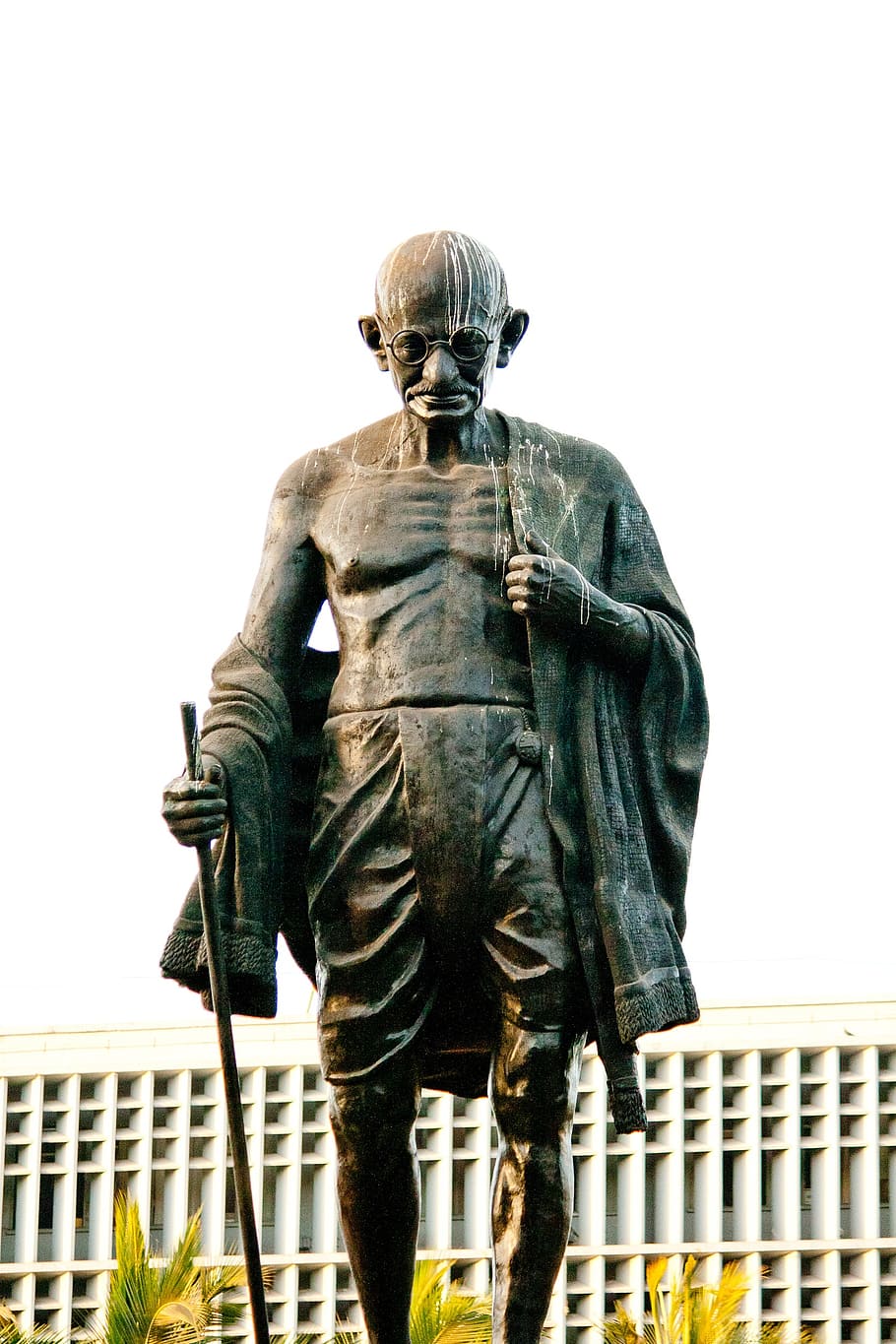 mahatma gandhi, statue, bronze, india, indian, history, memorial, leader, representation, art and craft