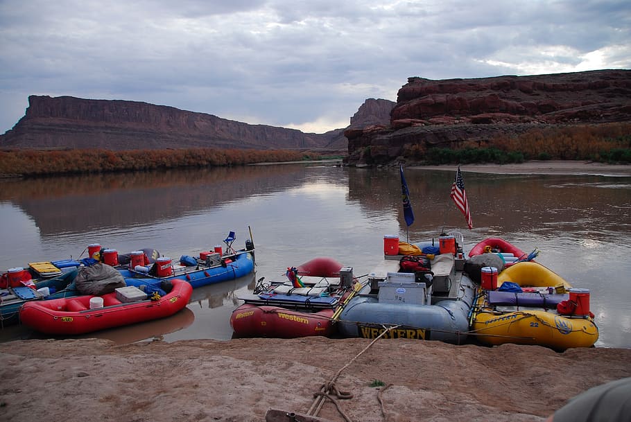 utah, rafting, camping, canyon, river, moab, nature, adventure, travel, recreation