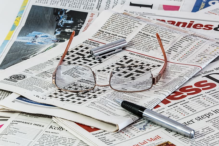 newspaper page, newspaper, news, media, spectacles, glasses, paper, eyeglasses, reading, print