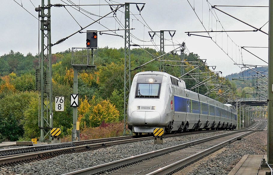 tgv, sncf, high-speed rail line, germany, space stuttgart, vaihingen enz, high speed, electrical multiple unit, remote traffic, express train