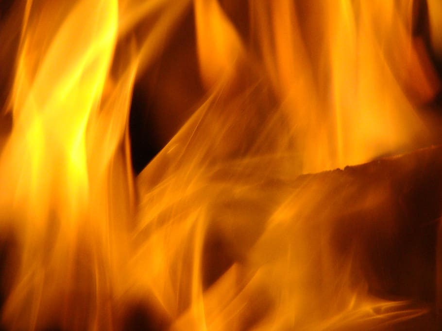 fogo a estaca, fogo, queimando, fogo - fenômeno natural, abstrato, chama, calor - temperatura, planos de fundo, movimento, nenhuma pessoa