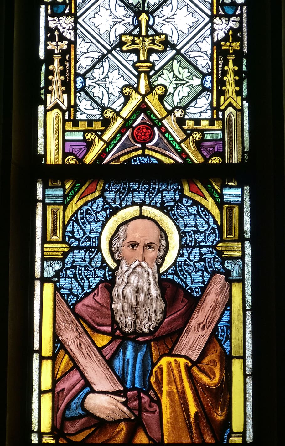 church, window, church window, stained glass, stained glass window, historically, moses, law, bids, gothic