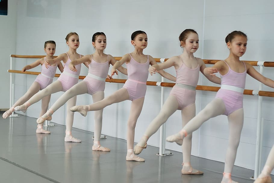 balet, balerina, aktif, wanita, langsing, gadis, olahraga, pelajaran, kelas, koreografi