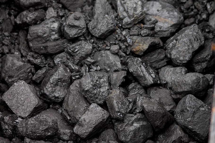foto close-up batubara, batubara, kol, dibakar, bahan bakar, hitam, antrasit, mudah terbakar, pembakaran, latar belakang