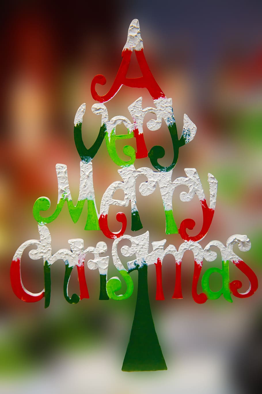 red, green, white, merry, christmas illustration, Card, Celebration, Character, Christmas, design