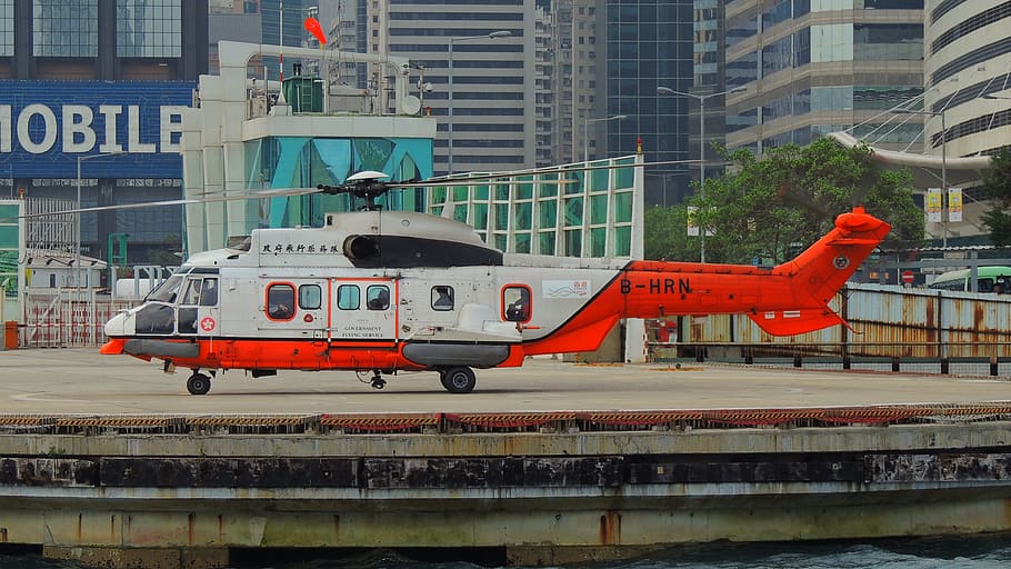 hongkong, helicóptero, asiático, hong kong, victoria, puerto, horizonte, cabina, hk, centro de la ciudad