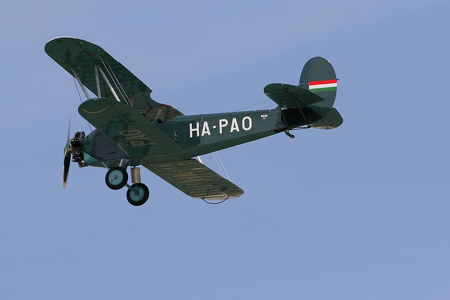 aircraft, tutorial, poly karpov css-13, biplane, air vehicle, sky, airplane, flying, mode of transportation, clear sky
